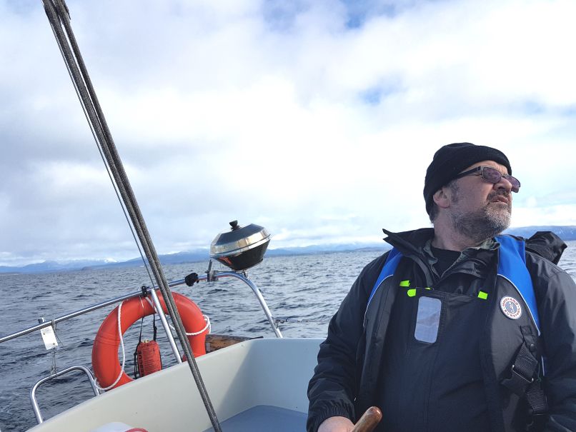 Sailing in the beautiful Gulf Islands National Park Reserve